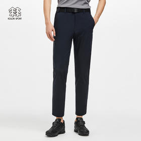 KOLONSPORT可隆长裤男款舒乐面料梭织裤子防泼水运动裤户外速干裤LHLP2MN317