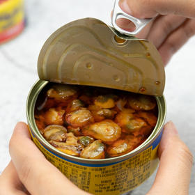 5.7下架【家中常备】海鲜罐头 花样小海鲜 常温保存 开盖即食 口口鲜香 丝丝入味 Q弹有嚼劲