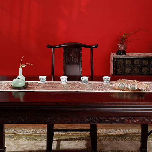 【皇锦】织锦纸巾盒·狮子 商品图2