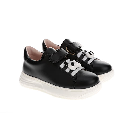 sheme《国宝小白》儿童亲子款运动休闲小白鞋进口舒适环保苹果皮面料可定制 商品图11