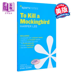 【中商原版】文学导读系列：杀死一只知更鸟 英文原版 SparkNotes Literature Guide: To Kill a Mockingbird SparkNotes