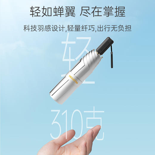 左都太阳遮阳伞防晒防紫外线女晴雨两用伞折叠结实抗风UPF50+ 商品图4