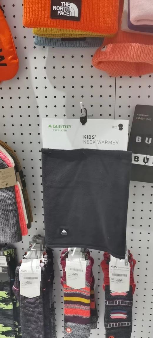 2122 BURTON KIDS NECKWARMER TRUE BLACK 1SZ 商品图0