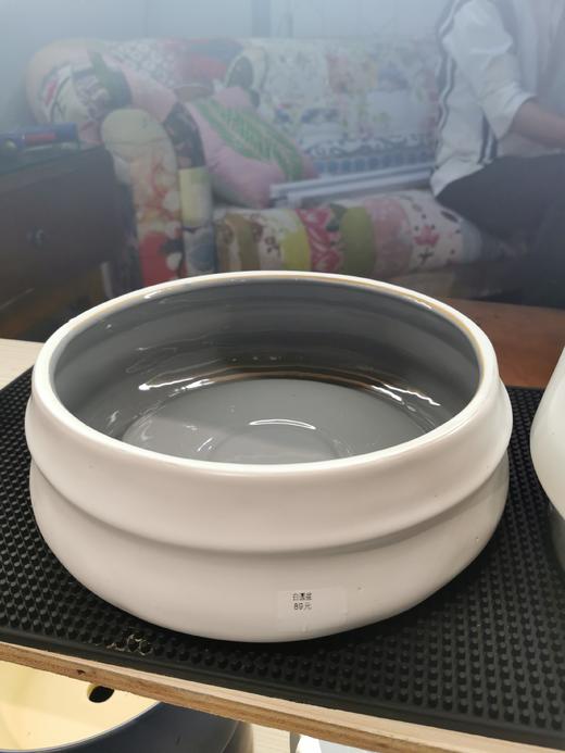 白圆盆 商品图0