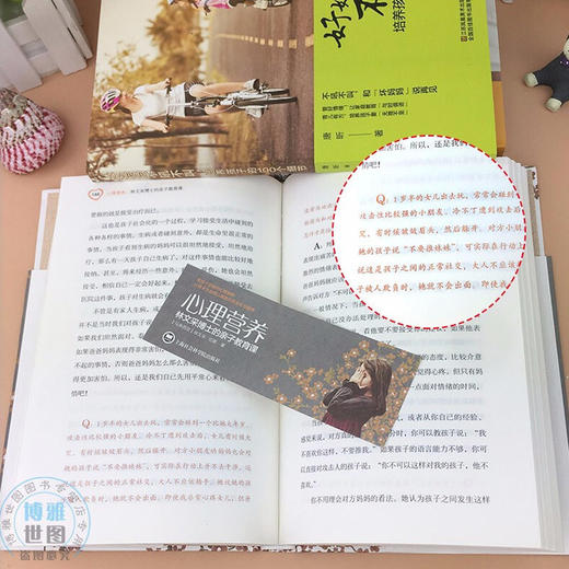【心如健】正版全4册心理营养林文采博士的亲子教育课+好妈妈不吼不叫+如何说孩才会听+好妈妈胜过好老师教育孩子书籍 6-9-12岁教育孩子的书 商品图3