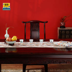 【皇锦】织锦桌旗·四季三多