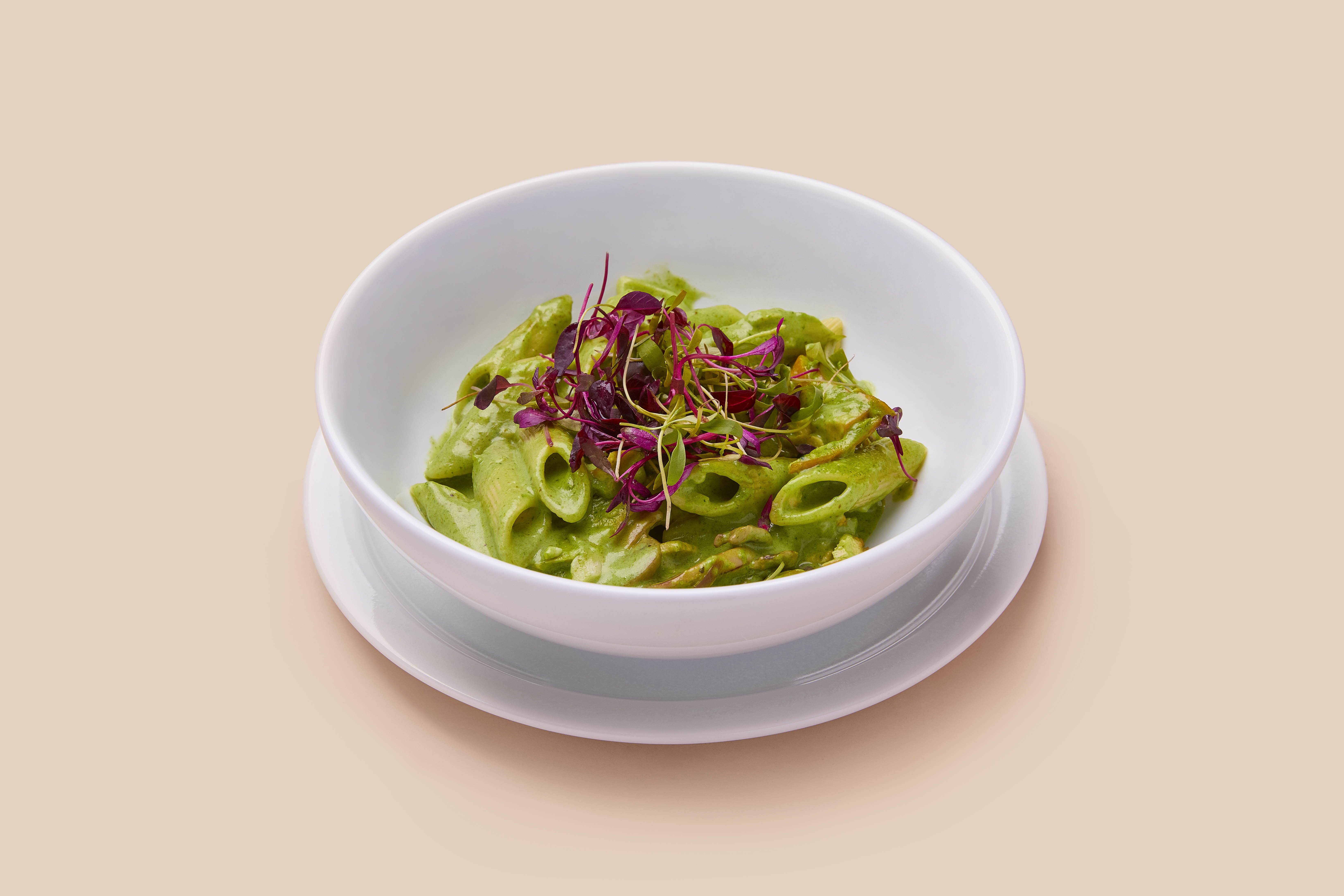 青酱奶油鸡肉面（冷冻 | 短面）