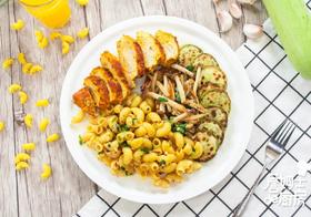 减脂香料鸡胸通心粉