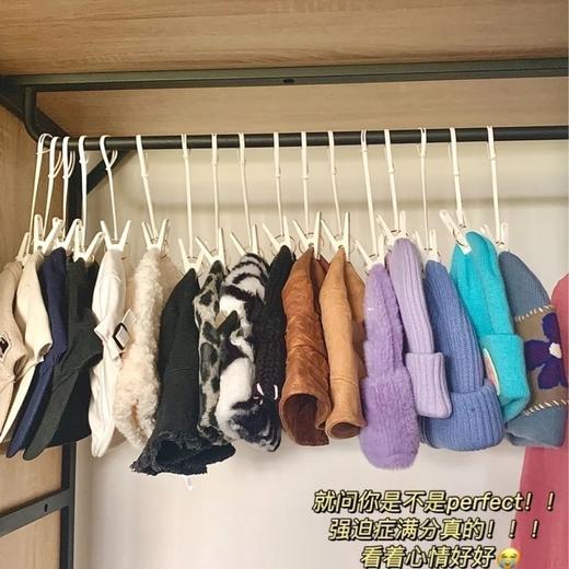 【5/10个装】网红同款吊带波浪衣架简约成人无痕防滑衣架领带架晾衣架 商品图2