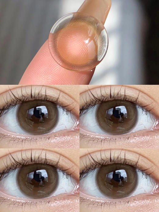 KiraFairy 日心圣光 半年抛 2片 14.2mm 着色13.3mm 基弧8.6 含水38% 韩国进口 商品图0