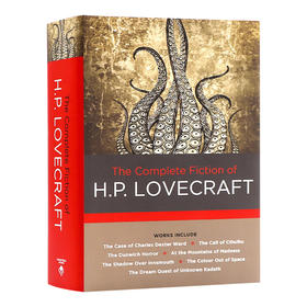 洛夫克拉夫特小说全集 英文原版 The Complete Fiction of H.P. Lovecraft 克鲁苏神话全集 怪奇小说 英文版 进口书