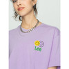 【Smiley®联名】Lee22春夏新品舒适男友版女短袖T恤潮LWT002462 商品缩略图4