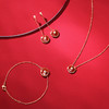 爆款项链手链耳钉三件套红玛瑙幸运四叶草等系列 优雅高端 商品缩略图9