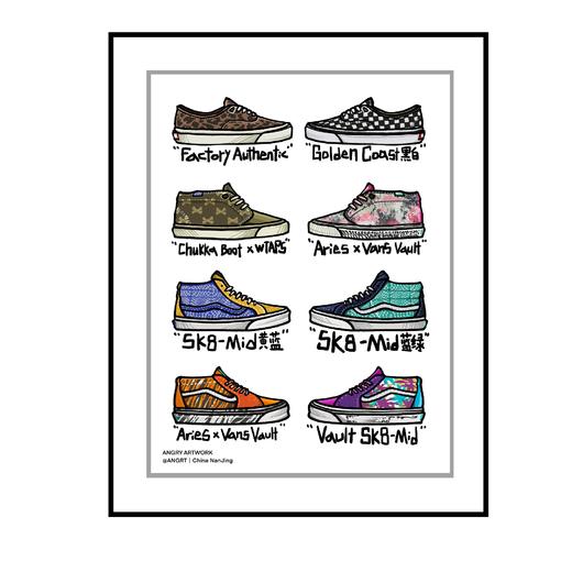 莫愁百货｜『vans』A5插画系列 商品图0