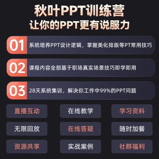 【秋叶训练营】PPT训练营 商品图4