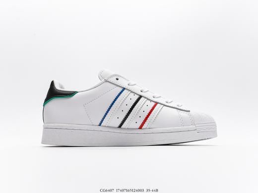 阿迪达斯三叶草Adidas Originals Superstar贝壳头经典百搭休闲运动板鞋CG6407男女鞋 商品图1