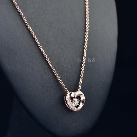 【爱你在心】爱心钻石项链-CB1220117 商品图2