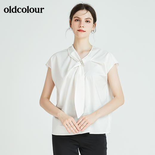 oldcolour欧珂秋季商场同款气质百搭无袖套头衫N23014320 商品图1