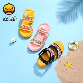 B.Duck小黄鸭童鞋夏季儿童凉鞋26-32 B2385023