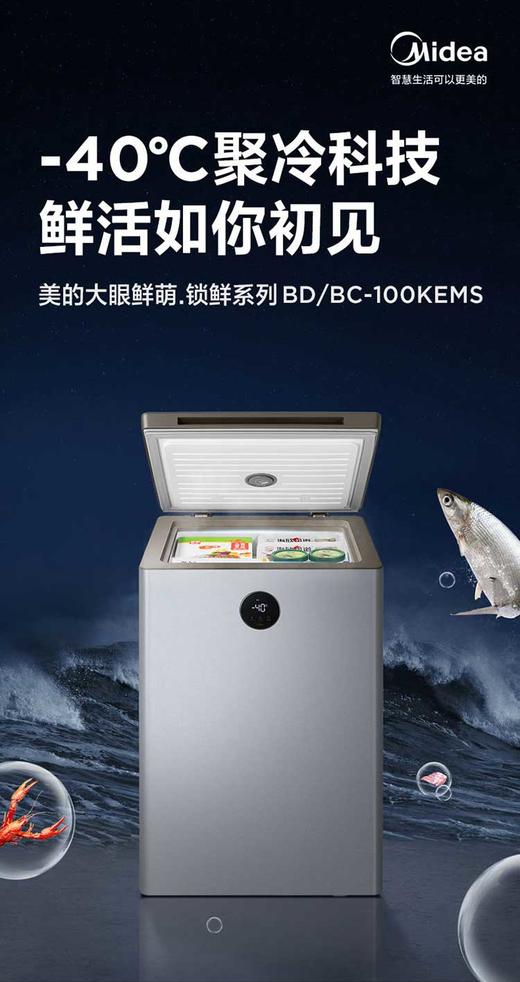 美的BD/BC-100KEMS冷柜 商品图0