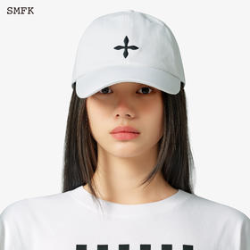 特价秒杀 SMFK 十字花棒球帽 天空白 H0001W+.潮快闪[福利品]
