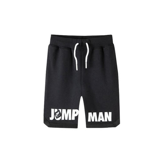 乔丹童衣夏男女儿童线圈针织运动五分短裤JD2122007 商品图2