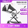 playkids普洛可X6-3带遮光罩 双向可坐可平躺高景观溜娃神器 商品缩略图0
