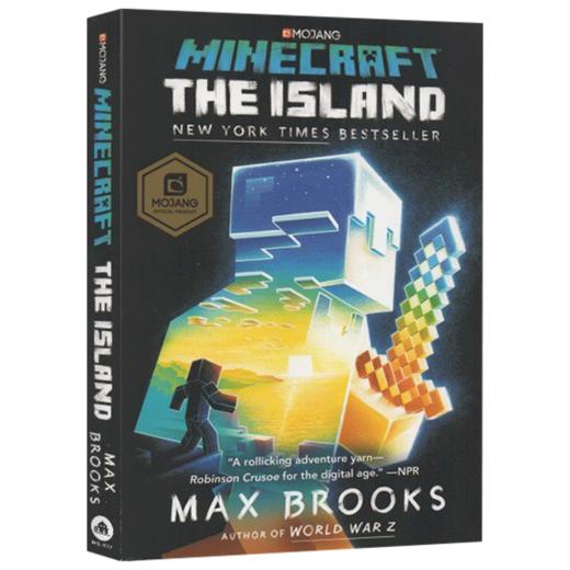 我的世界 海岛 第1本官方小说 英文原版 Minecraft The Island 进口原版青少年英语课外阅读书籍 英文版儿童冒险故事游戏书 商品图4