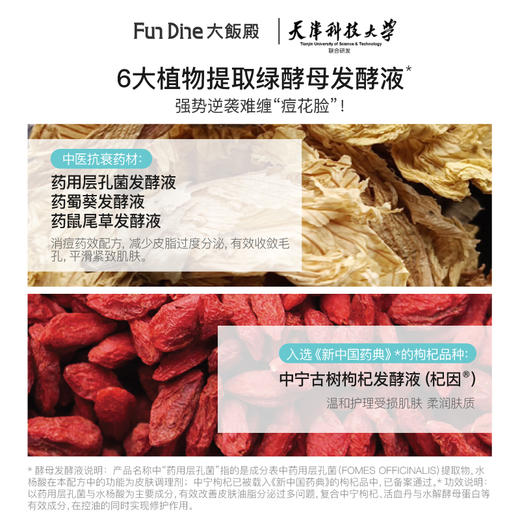 【已下架】油皮本命痘肌“大补药” | 大饭殿 药用层孔菌绿酵母祛痘膏20g*2支[福利品] 商品图2