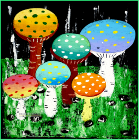 4-6岁《漂亮的小蘑菇》【自动发货：下单后，点击手机短信中收到的链接，即可获取文件下载的链接；如有任何问题，可添加客服微信hm33268获得帮助】
