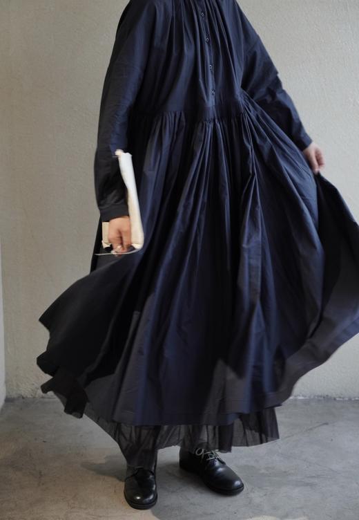 ECOLE DE CURIOSITES 风琴褶法式连衣裙(Limited series) 商品图3