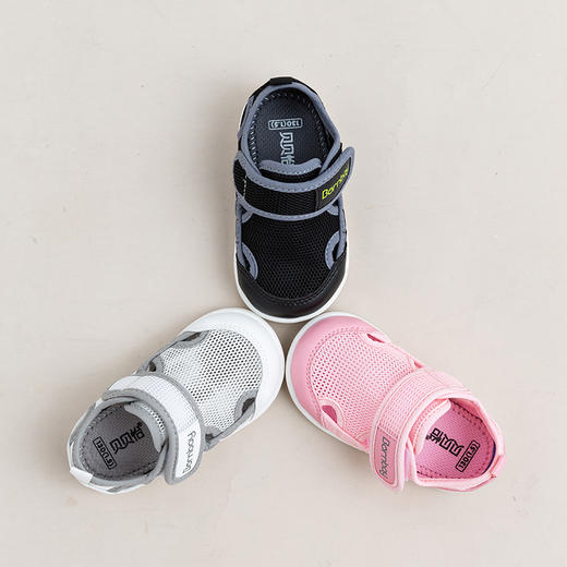 贝贝怡夏季新品男女宝宝包头凉鞋防滑学步鞋儿童鞋子 商品图2