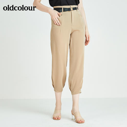 oldcolour欧珂秋季休闲百搭长裤哈伦裤N23073311 商品图2
