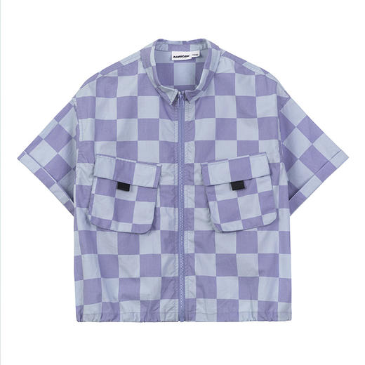 马拉丁潮牌漫画家童装男童衬衫夏新品儿童工装外套式短袖衬衫 商品图4