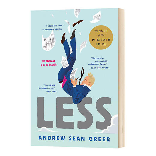 莱斯 英文原版小说 Less 普利策小说奖 安德鲁西恩格利尔 英文版进口原版英语书籍 商品图1