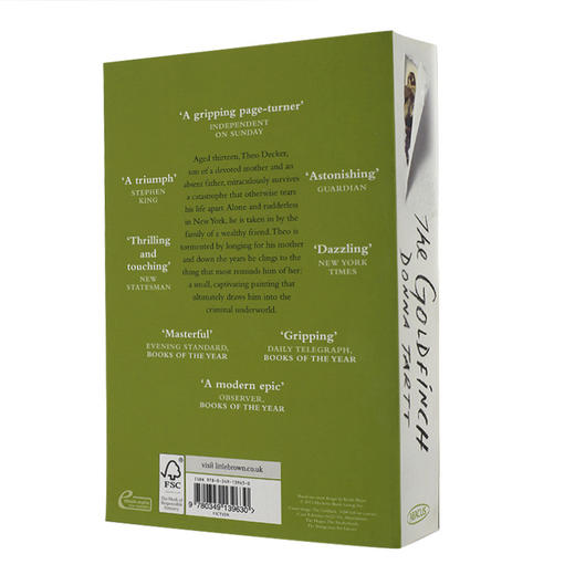 金翅雀 英文原版小说 The Goldfinch 普利策奖 Donna Tartt 英文版进口原版英语书籍 商品图2