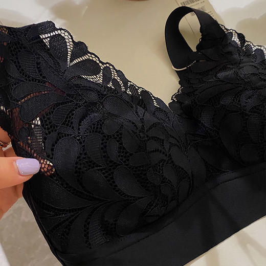 【超薄无钢圈性感文胸】防下垂聚拢上托舒适学生胸罩 商品图6