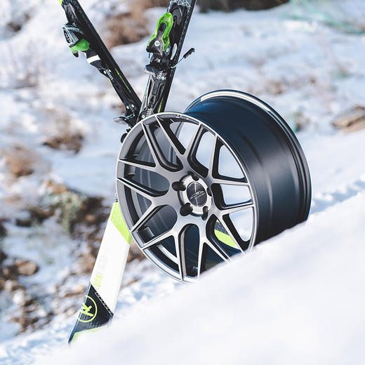 美国ACE AFF11轮毂  18/19寸 双七幅V型设计奔驰 宝马 奥迪 捷豹等 商品图6