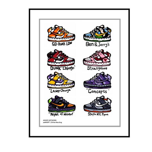 莫愁百货｜『dunk』A5插画系列 商品图0