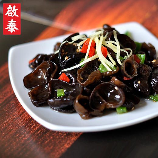 香港啟泰黑木耳东北180g袋装 干货新货黑龙江特产 肉厚爽脆泡发率高 火锅食材凉拌炒菜煲汤 商品图2