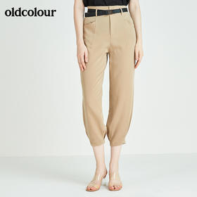 oldcolour欧珂秋季休闲百搭长裤哈伦裤N23073311
