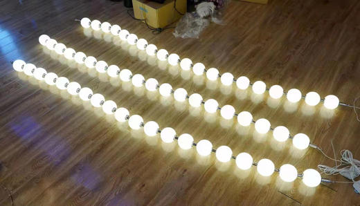 奶白球串灯（运费自理） 商品图0