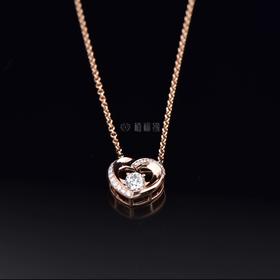 【爱你在心】爱心钻石项链-CB1220117