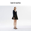 lost in echo 设计师原创品牌 圆扁细带方头中跟凉鞋 商品缩略图4