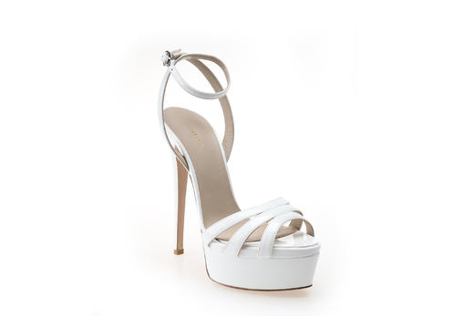 豪麟名鞋奥莱Le Silla 女鞋凉鞋牛移膜革LE5715L白色  原价8600元 商品图0