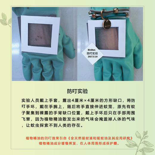 【已下架】BinWan彬万 明星同款s18负离子驱蚊手环 无化学残留、温和不刺鼻 [福利品] 商品图3