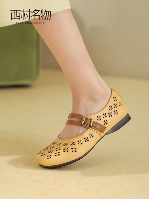 西村名物2022春季单鞋T22AE10361 商品图3