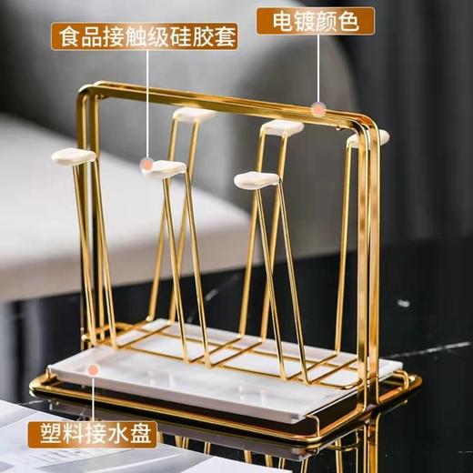 六只装ins冰川纹玻璃杯简约新品家用水杯啤酒杯牛奶杯饮料果汁杯国庆出游 商品图3