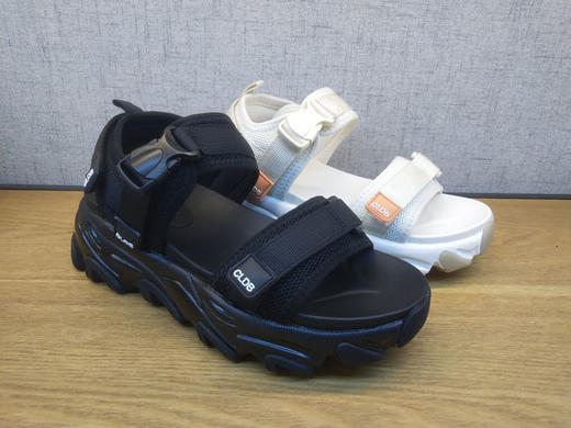 2021夏季新款豪行女鞋21247189厚平底运动休闲低跟露趾大凉鞋正品 商品图2