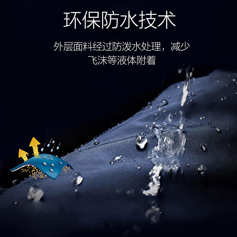 透湿排汗 Zeroray 三防冲锋衣防水环保科技面料百变造型人体工程3d裁剪版型更立体